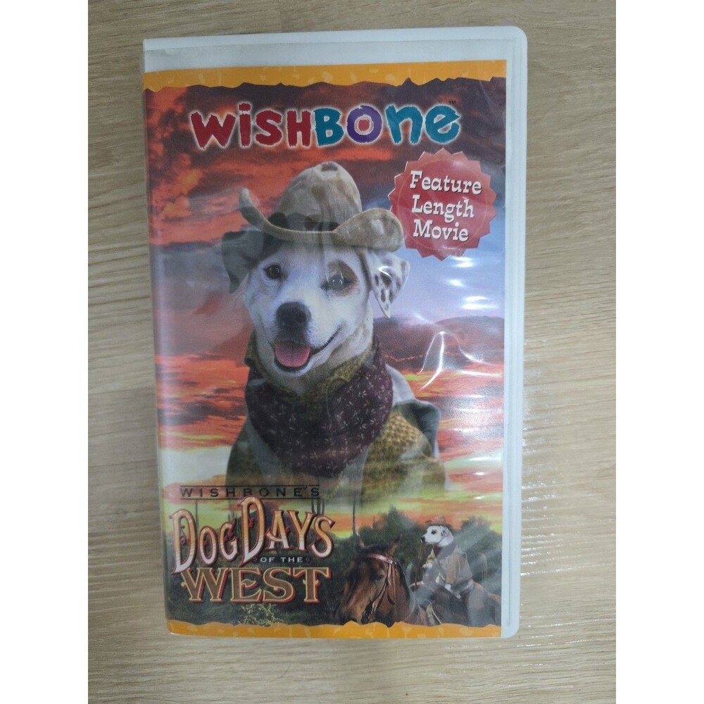 Wishbone - Wishbones Dog Days of the West (VHS, 1998)